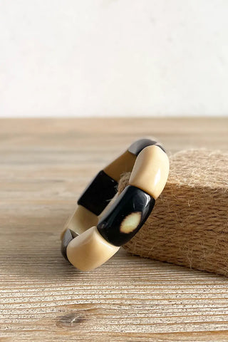Pulsera de semillas de palmera