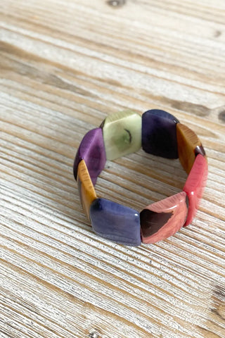 Pulsera de semillas de palmera