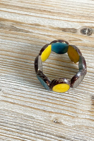 Pulsera de semillas de palmera