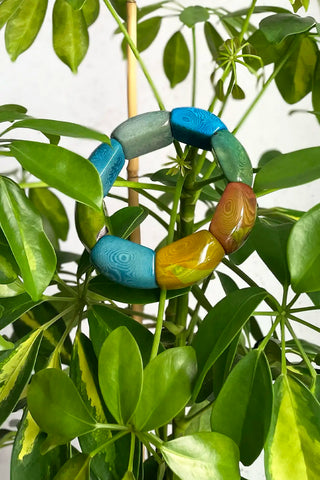 Pulsera de semillas de palmera