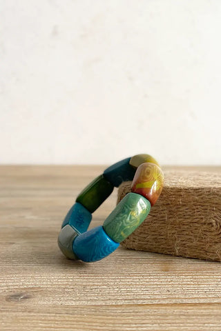 Pulsera de semillas de palmera