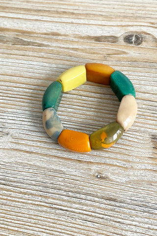 Pulsera de semillas de palmera