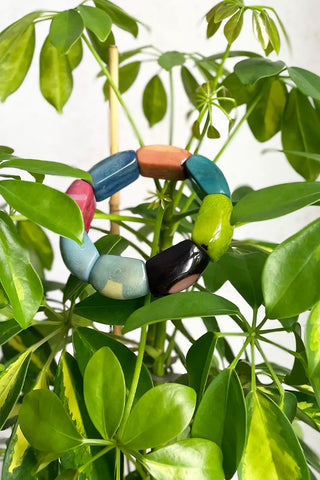 Pulsera de semillas de palmera