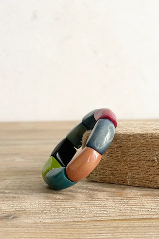 Pulsera de semillas de palmera