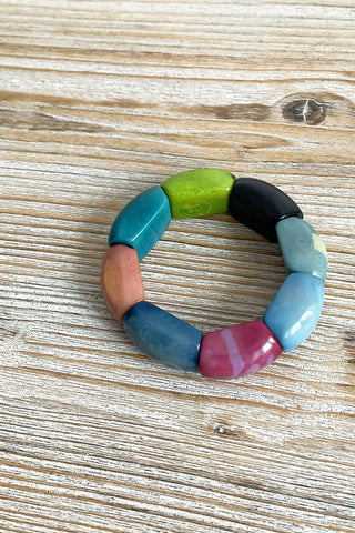 Pulsera de semillas de palmera