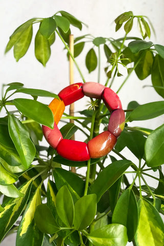 Pulsera de semillas de palmera