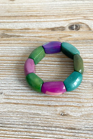 Pulsera de semillas de palmera