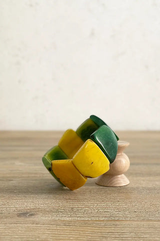 Pulsera de semillas de palmera