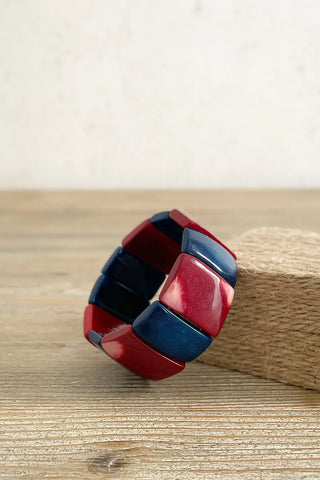 Pulsera de semillas de palmera
