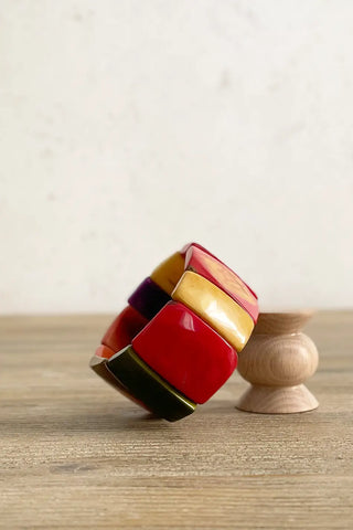 Pulsera de semillas de palmera