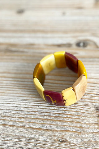 Pulsera de semillas de palmera
