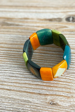 Pulsera de semillas de palmera
