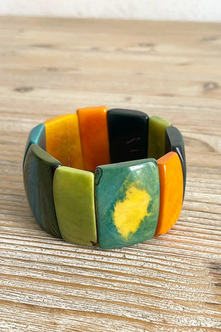Pulsera de semillas de palmera