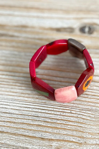 Pulsera de semillas de palmera