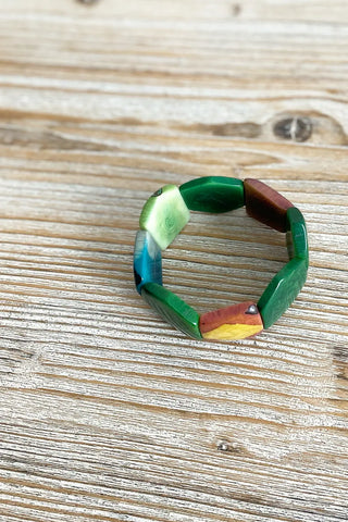 Pulsera de semillas de palmera