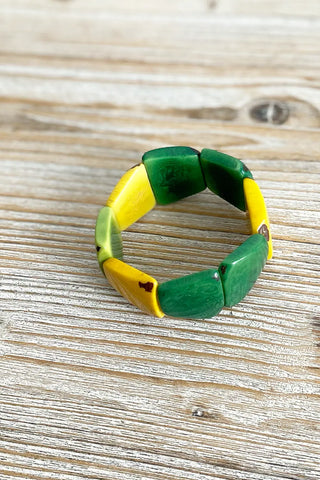Pulsera de semillas de palmera