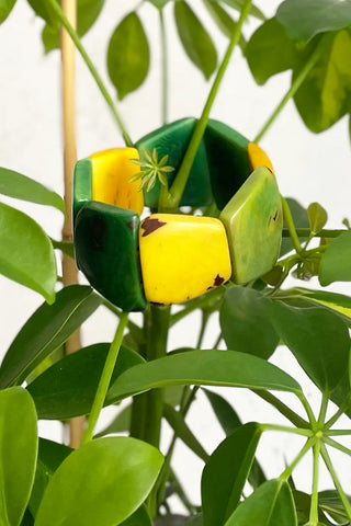 Pulsera de semillas de palmera
