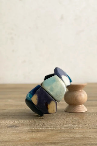 Pulsera de semillas de palmera
