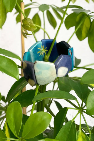 Pulsera de semillas de palmera