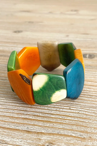 Pulsera de semillas de palmera