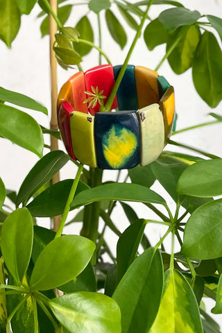 Pulsera de semillas de palmera