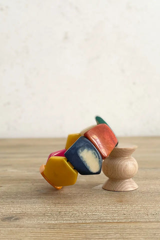 Pulsera de semillas de palmera