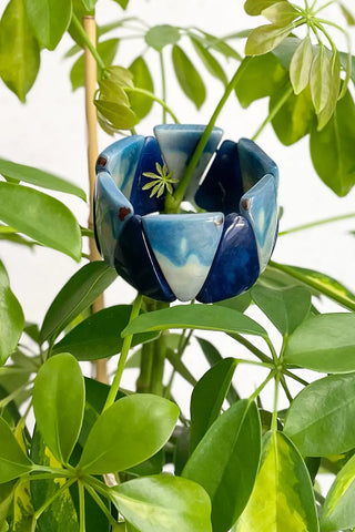 Pulsera de semillas de palmera