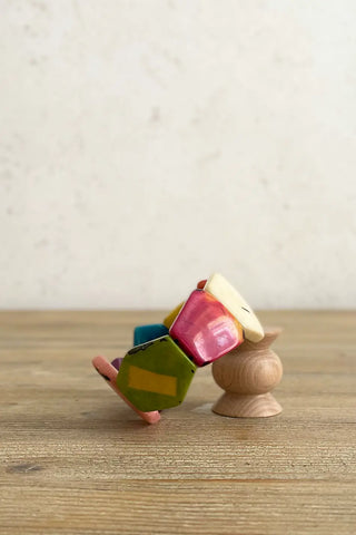 Pulsera de semillas de palmera