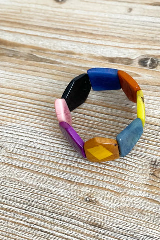 Pulsera de semillas de palmera