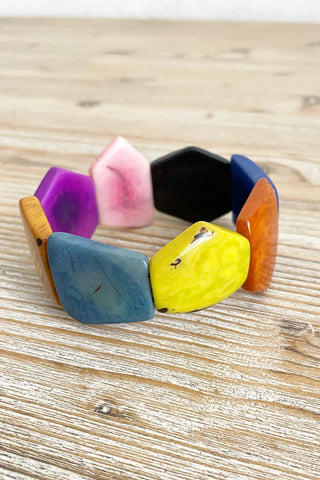 Pulsera de semillas de palmera