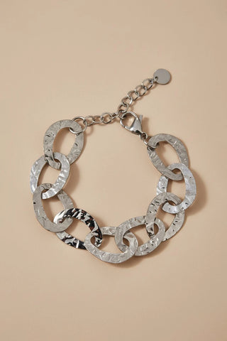 Pulsera plateada Olivia