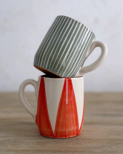 Set de Tazas Grandes Artesanales, 2 uds.