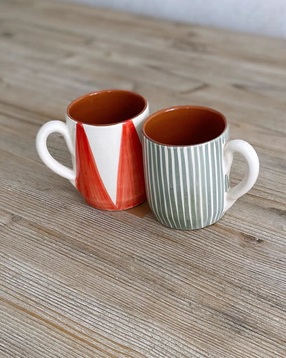 Set de Tazas Grandes Artesanales, 2 uds.