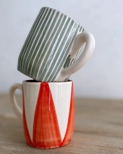 Set de Tazas Grandes Artesanales, 2 uds.