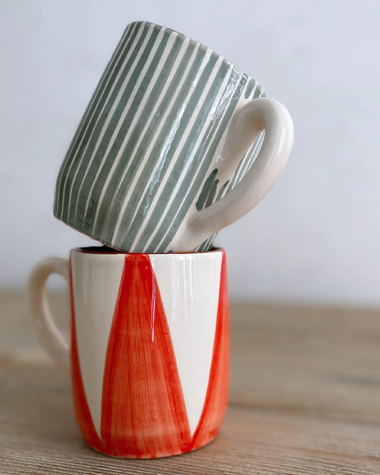 Set de Tazas Grandes Artesanales, 2 uds.